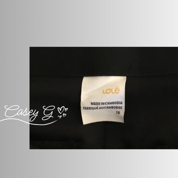 Lole Black Straight Leg Pants - Picture 9 of 9